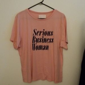 Pink Graphic Tee, by Ban.do